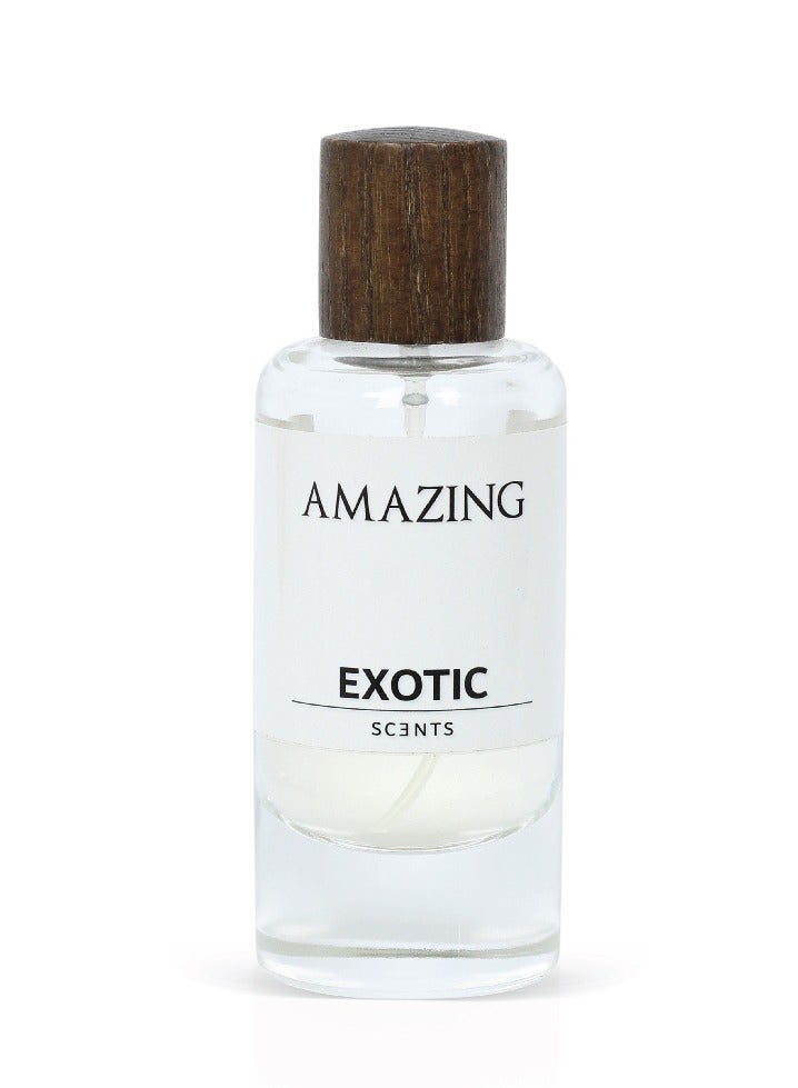 Exotic Scents Exotic Scents Amazing Eau de Parfume - 60ml |Woody & Floral Fragrance, Long Lasting  - Image 4