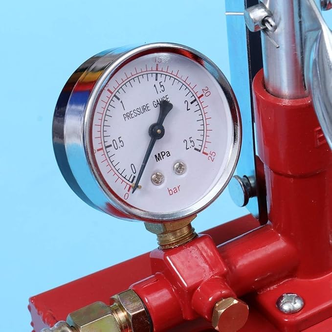 Artnery Hydraulic Pressure Test Pump 25 kg Manual Water Pressure Tester Hydrostatic Test Pump for Pipeline Pressure Container Irrigation Fire Brigade - Image 2