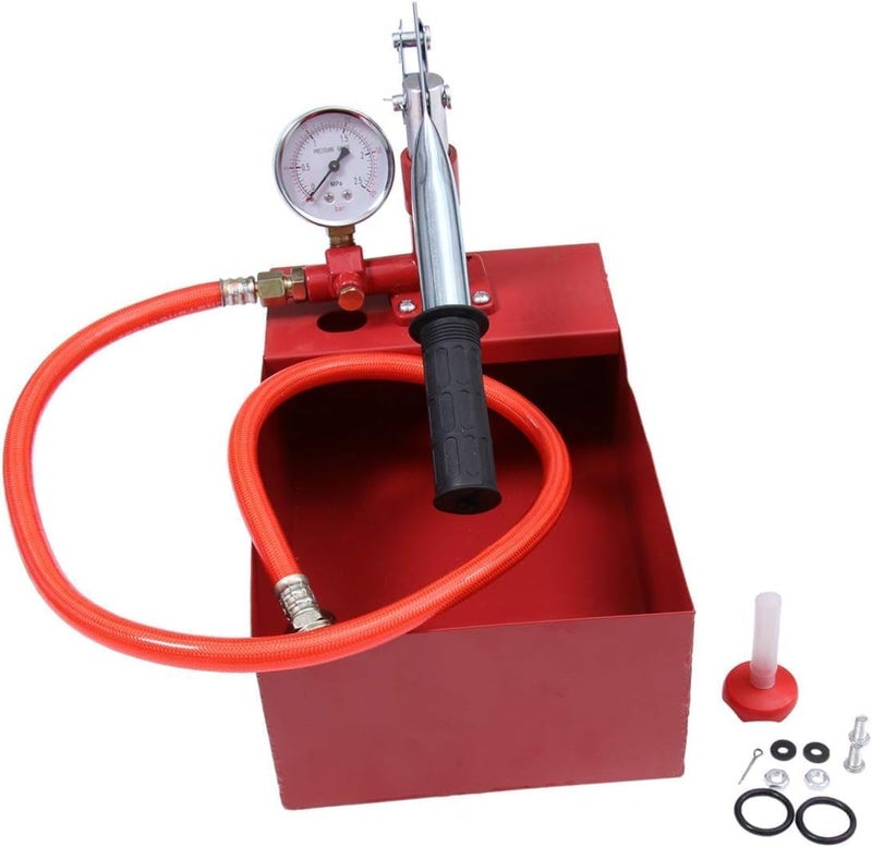 Artnery Hydraulic Pressure Test Pump 25 kg Manual Water Pressure Tester Hydrostatic Test Pump for Pipeline Pressure Container Irrigation Fire Brigade - Image 1