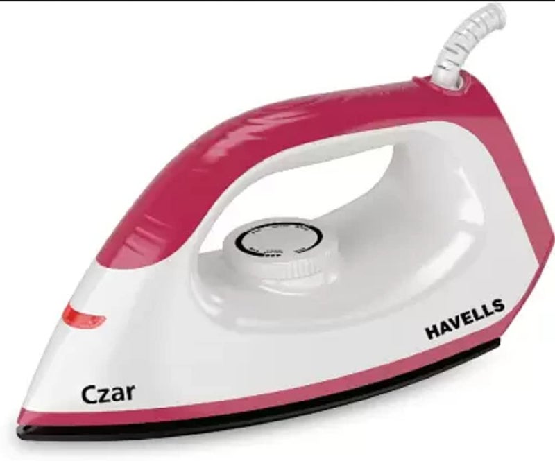 Havells Czar Dry Iron 1000 Watt 1000 W Dry Iron (Ruby And White) - Image 5