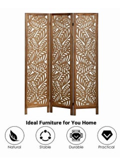 Living Room Divider 3 Panel Room Partition, Foldable Freestanding 40*170 CM  - Image 5