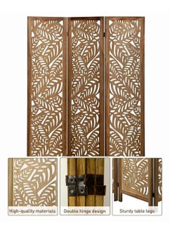 Living Room Divider 3 Panel Room Partition, Foldable Freestanding 40*170 CM  - Image 3