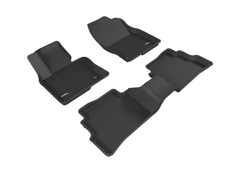3D MAXpider Custom Fit Kagu Floor Mat (Black) for Mazda CX-5 2017-2025