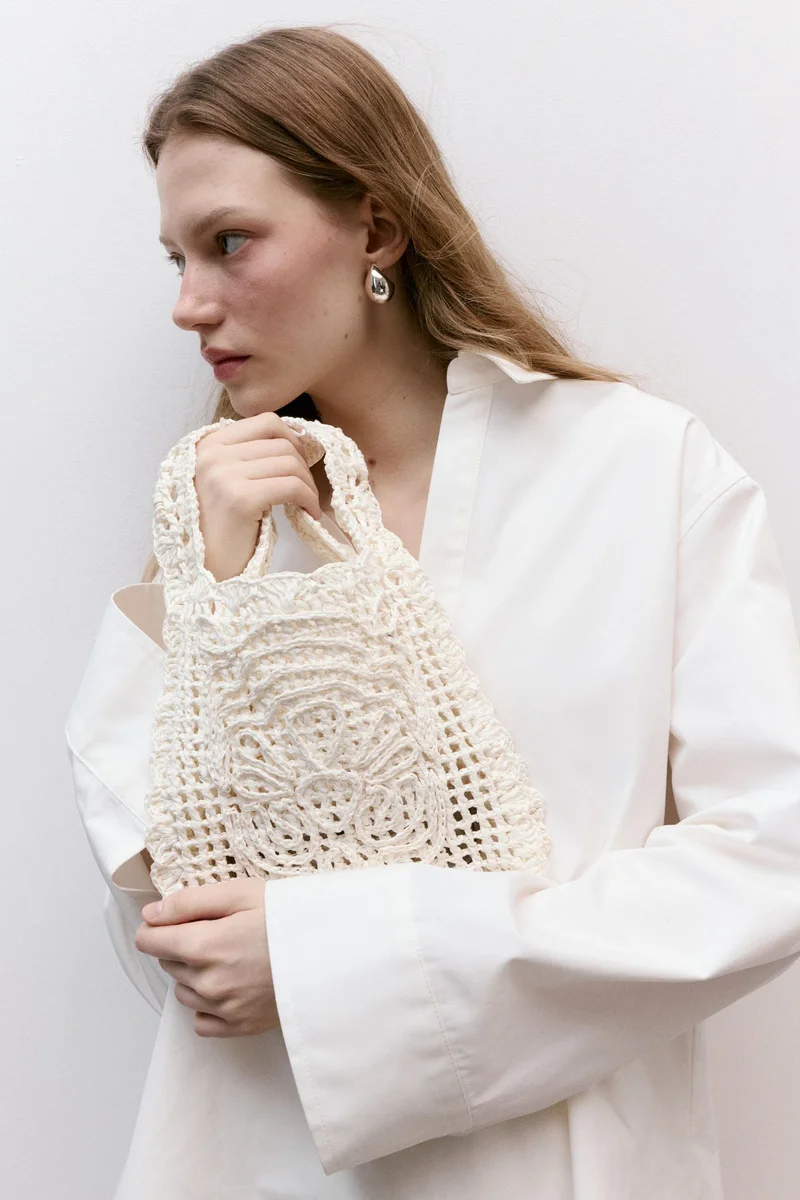 H&M  Straw clutch for Women | Best Price UAE