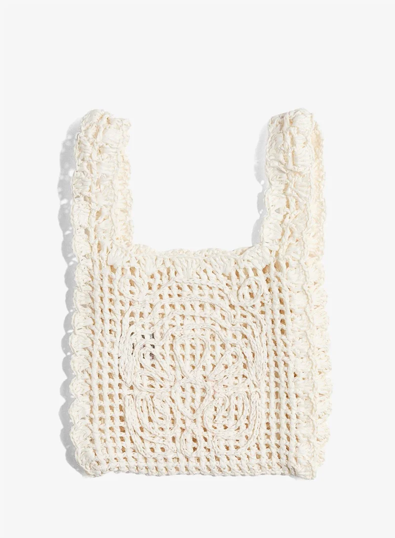 H&M Straw clutch