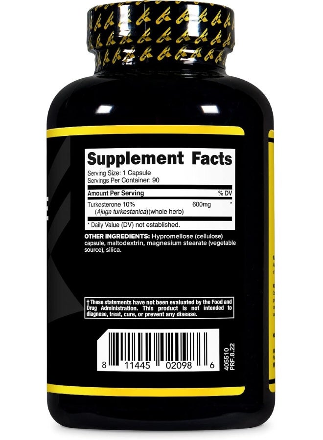 Primaforce بريمافورس تركيستيرون 600 ملغ، 90 كبسولة - مكمل غير معدل وراثيًا وخالي من الغلوتين - Image 4