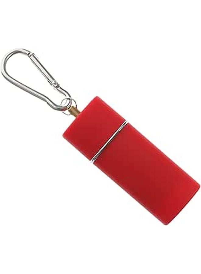 Metal Ashtray Keychain Portable Car Ashtray Easy Open Design for Outdoor Smoking Use - Image 1