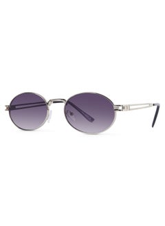 Woggles Gentleman Silver Oval Sunglasses  - Image 5