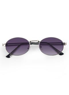Woggles Gentleman Silver Oval Sunglasses  - Image 4