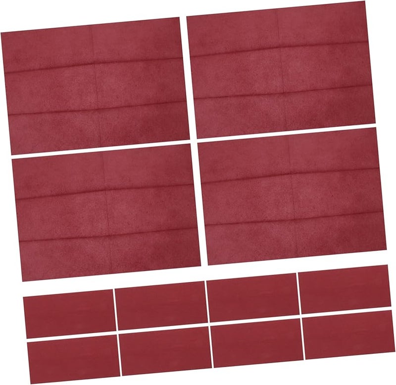 Burgundy Disposable Napkins 50 Count Soft Paper Hand Towels for Weddings Parties Bathrooms - Image 2
