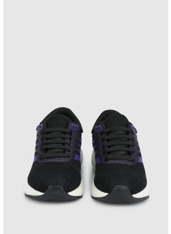 eclipse Dream Black Purple Women's Sneaker  - Image 3