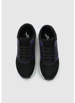 eclipse Dream Black Purple Women's Sneaker  - Image 5