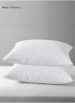 2 White Pillows