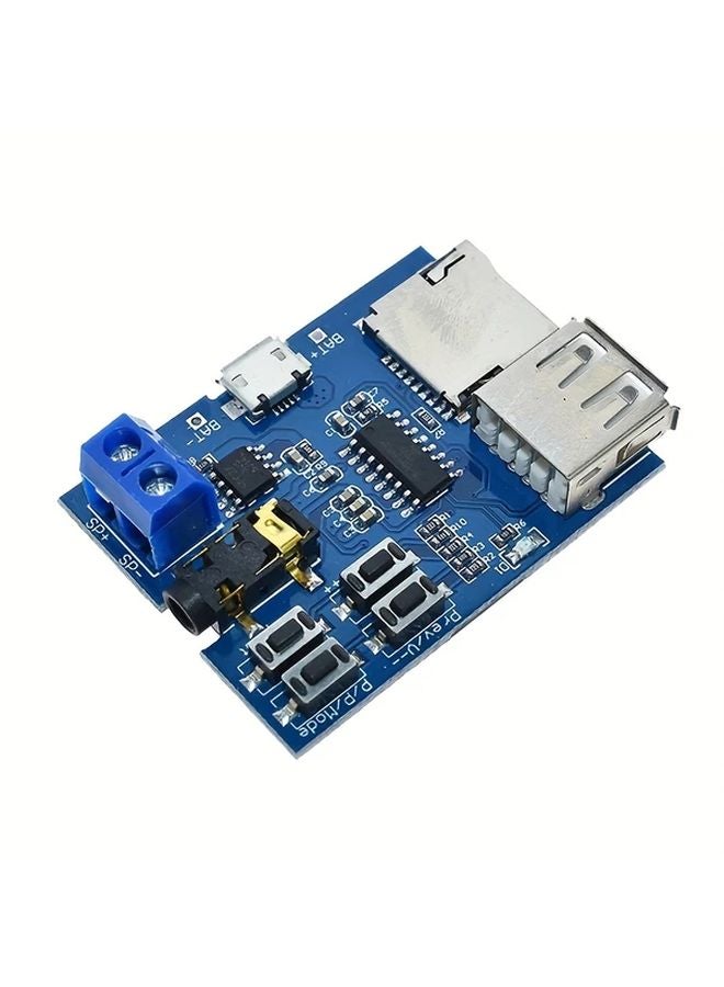 قطعة واحدة وحدة فك ترميز USB MP3 مشغل لبطاقة TF مع مكبر صوتي USB الصغير 5V - Image 4