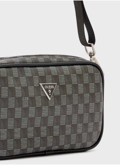 GUESS Logo Detail Zip Over Toiletry Bags  - Image 4