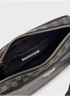 GUESS Logo Detail Zip Over Toiletry Bags  - Image 5