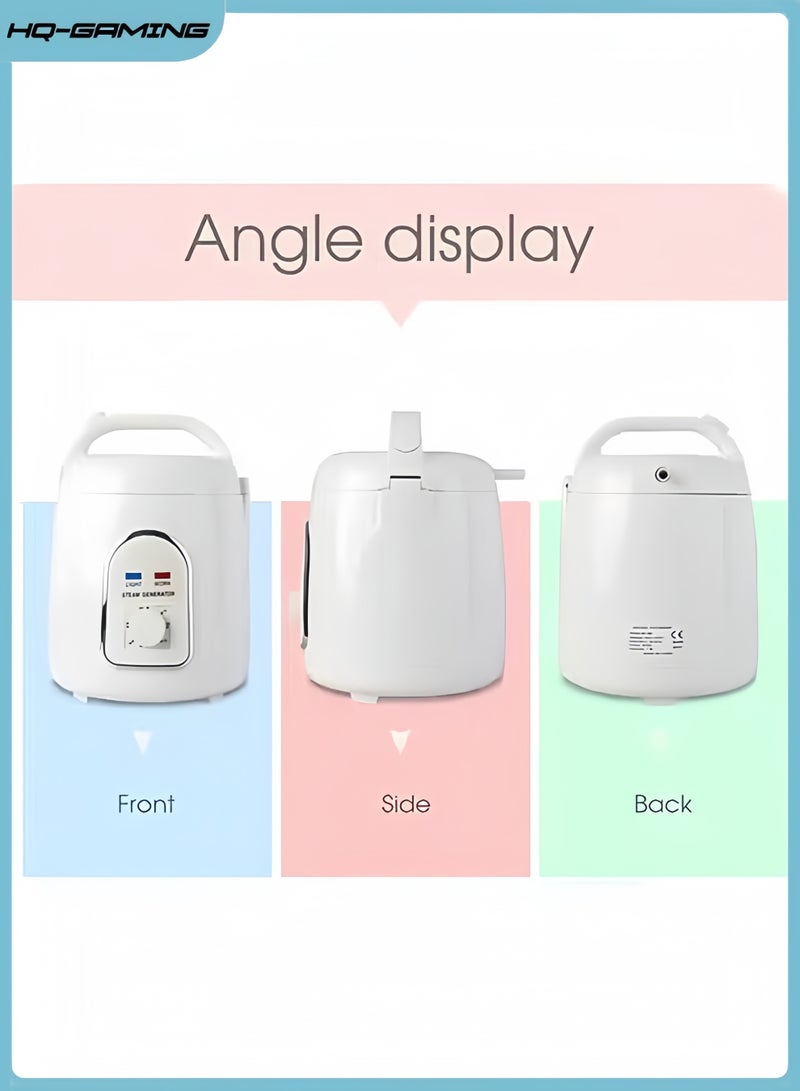 جهاز بخار ساونا محمول، 1.5 لتر، 850 واط، مولد بخار ساونا، جهاز تبخير مقاوم للانفجار، مناسب للاستحمام المنزلي، استرخاء الجسم، تجميل الوجه - Image 5