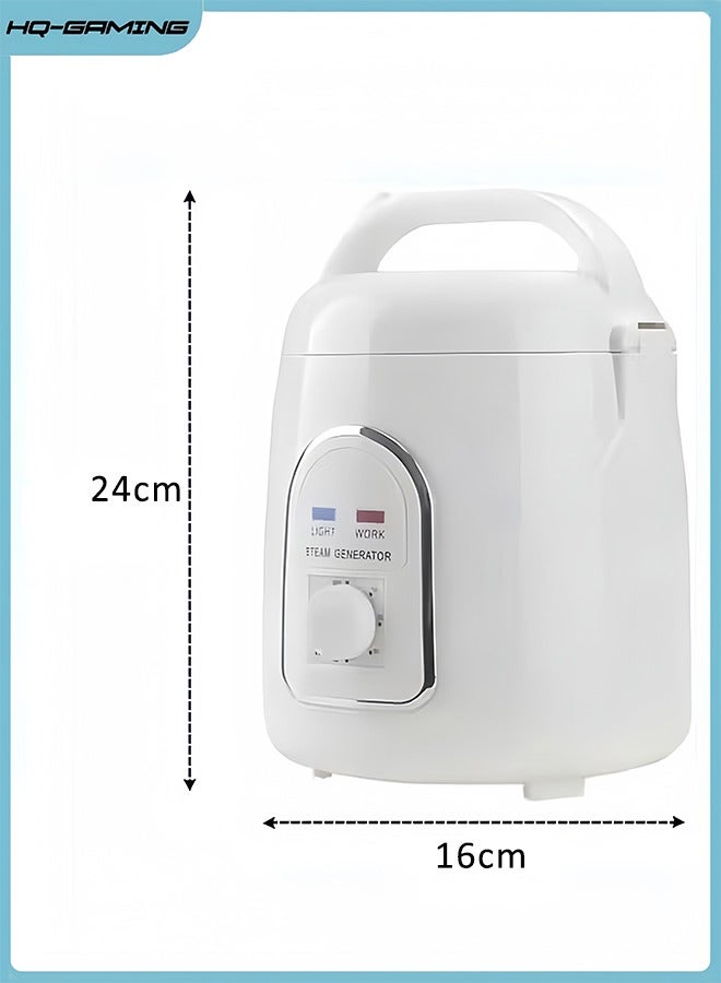 جهاز بخار ساونا محمول، 1.5 لتر، 850 واط، مولد بخار ساونا، جهاز تبخير مقاوم للانفجار، مناسب للاستحمام المنزلي، استرخاء الجسم، تجميل الوجه - Image 2