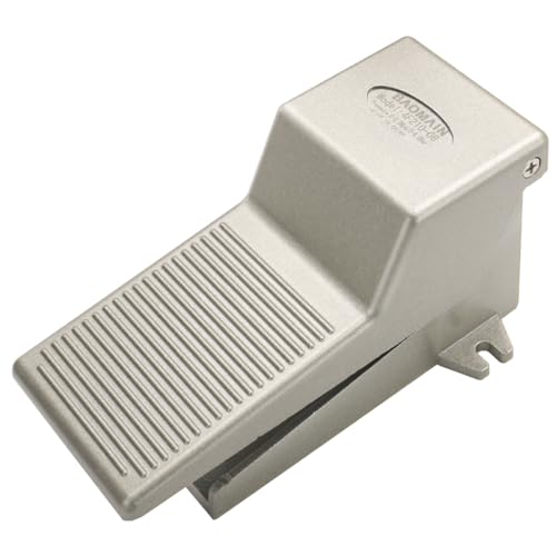 Baomain Pneumatic Foot Pedal Valve 1/4”PT 4F210-08 Foot Operated 5 Way 2 Position Direct Acting - Image 1