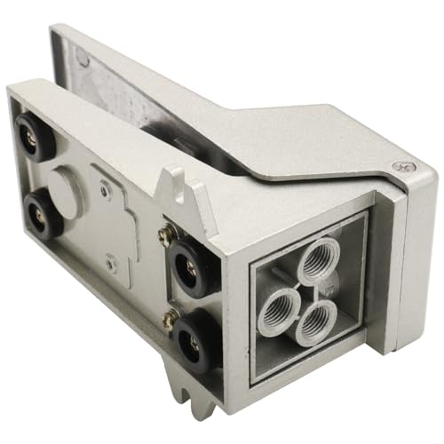 Baomain Pneumatic Foot Pedal Valve 1/4”PT 4F210-08 Foot Operated 5 Way 2 Position Direct Acting - Image 3