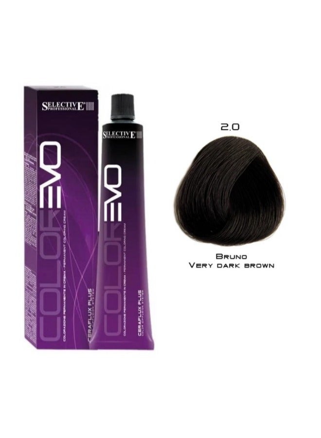 Selective Professional Colorevo 2.0 Very Dark Brown 100Ml - Image 1