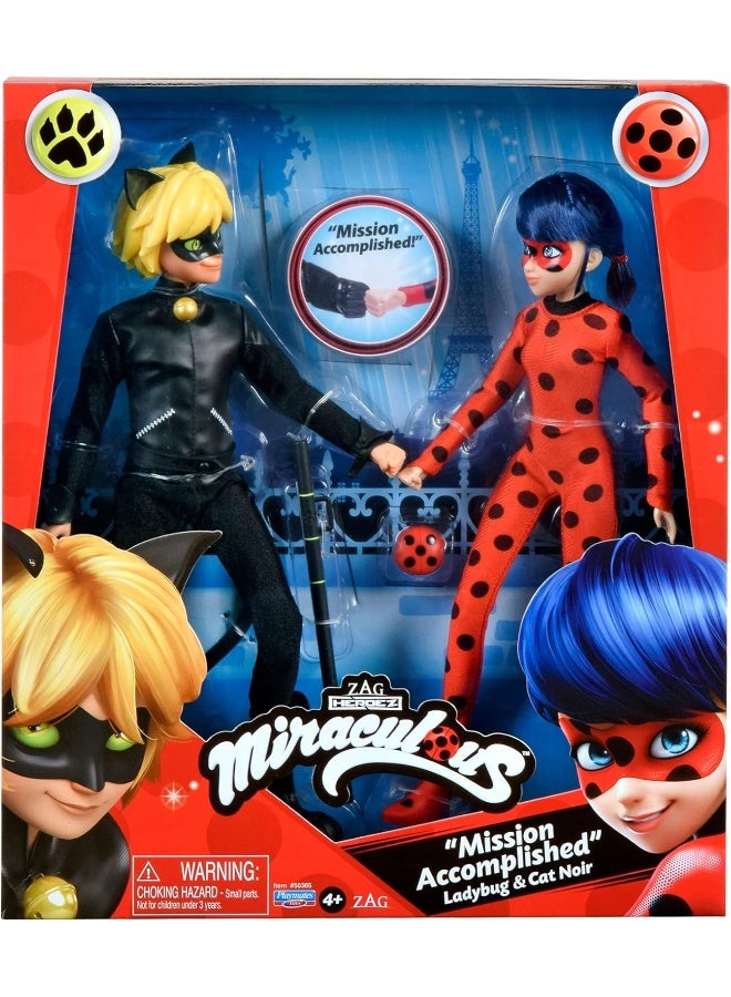 Miraculous معجزات: حكايات ليدي باغ وكت نوار - دمية أزياء 2 قطع - Image 2