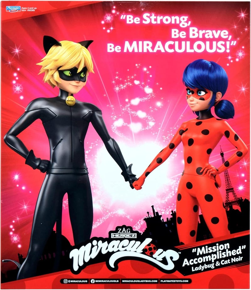 Miraculous معجزات: حكايات ليدي باغ وكت نوار - دمية أزياء 2 قطع - Image 3
