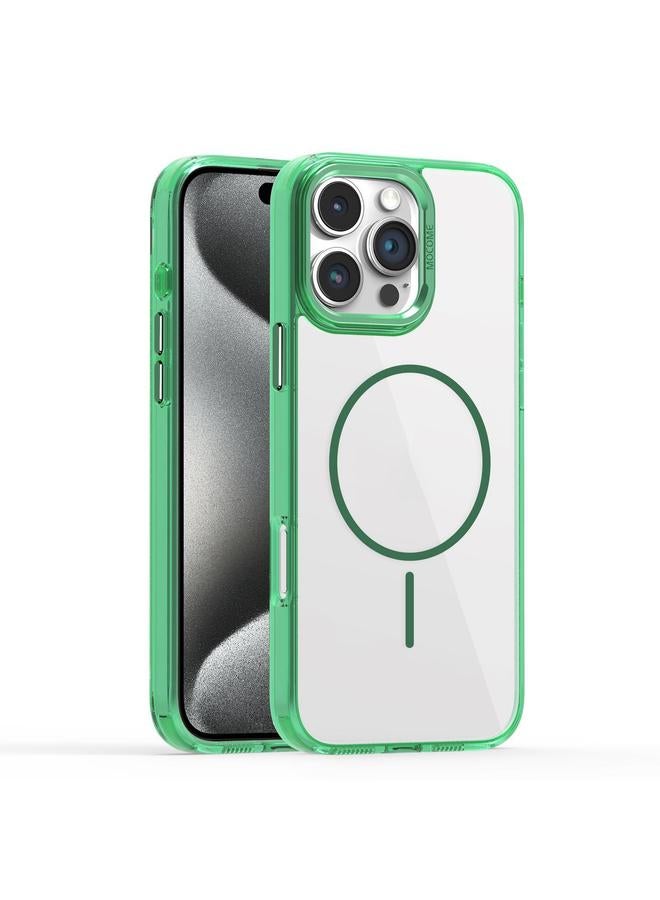 S-TOP Case For iPhone 15 Pro Star Shield Thin Circle MagSafe Phone Case - Image 1