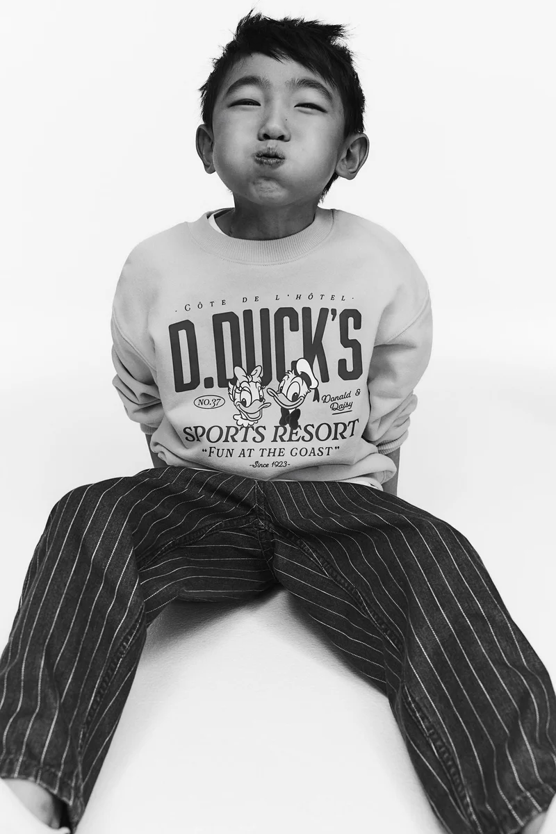 H&M Oversized printed sweatshirt