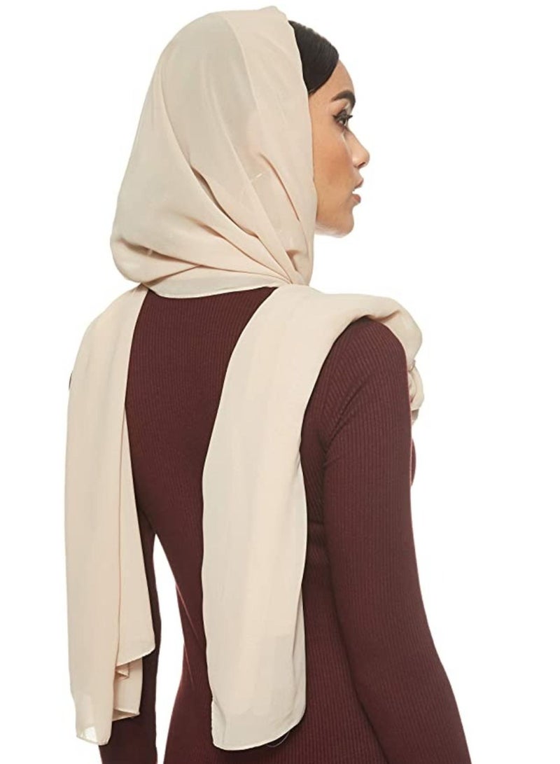 شال حجاب شيفون - Image 4