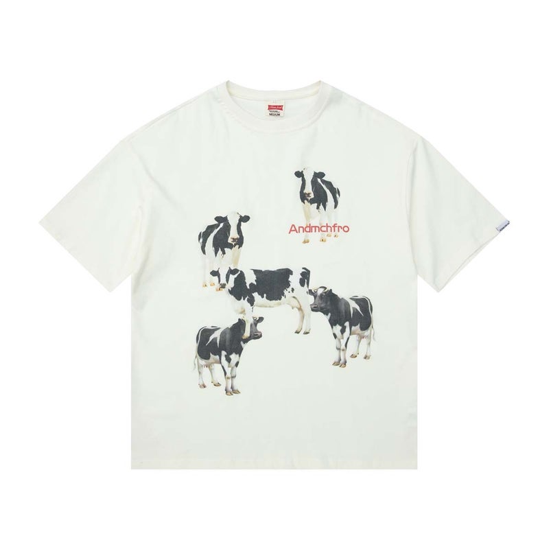RUIIENRS x ADAM FREAK 2022 SS Japanese summer fashion cartoon printed short sleeve HK115 - Image 2