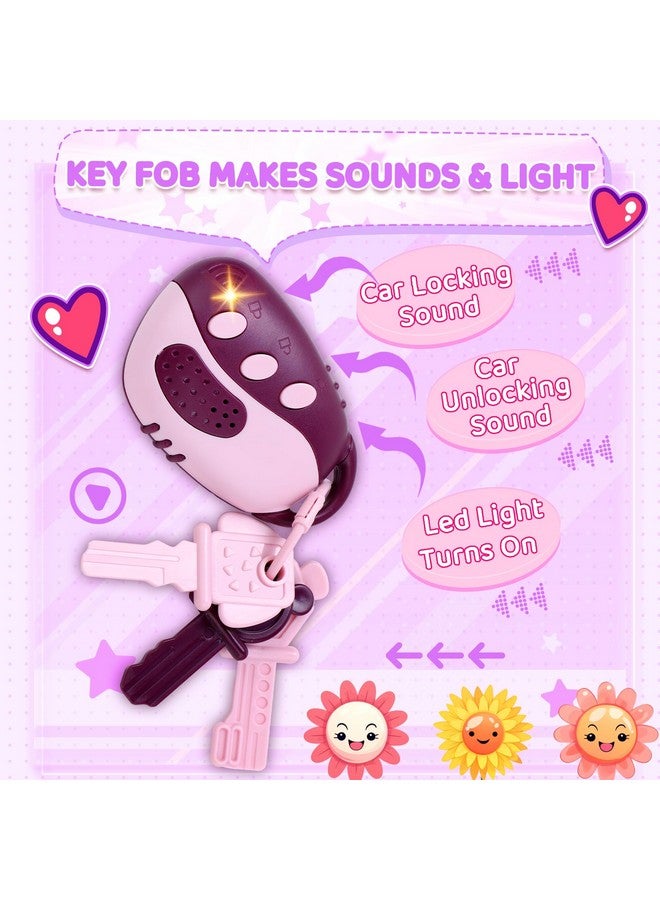 INNOCHEER حقيبة إنوشير للفتيات الصغيرات، حقيبة ألعاب للأطفال مع مكياج تظاهري، حقيبة لعب للفتيات الصغيرات، حقيبة تظاهر للأطفال، هدايا عيد الميلاد والأميرة للفتيات من 3 إلى 8 سنوات - Image 4