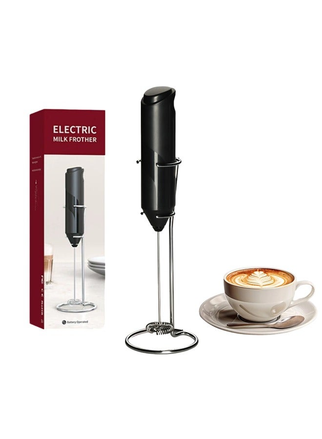 Kitchen Powerful Milk Frother Wand, Ultra Fast Handheld Drink Mixer, Electric Whisk Foam Maker, Coffee, Lattes, Cappuccino, Matcha, Hot Chocolate & Creamer - Electric Milk Frother, Color box set - Image 1