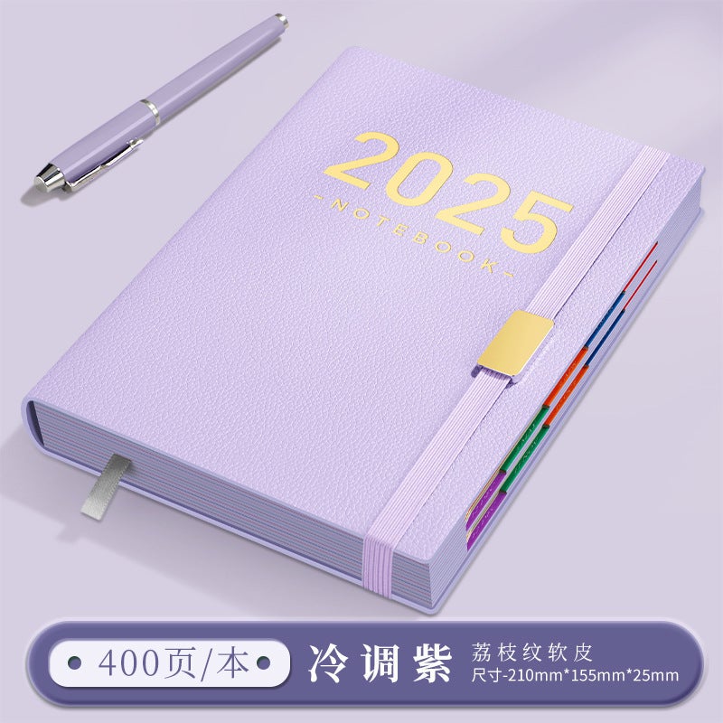 New Year'S Schedule Book, New Daily Planner, One Page Per Day Work Calendar, Notepad, Efficiency Manual, Private Package And - Image 1