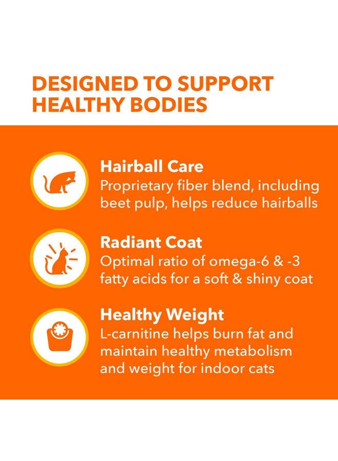Iams Proactive Health Adult Indoor Weight & Hairball Care Dry Cat Food With Salmon, 7 Lb. Bag - Image 4
