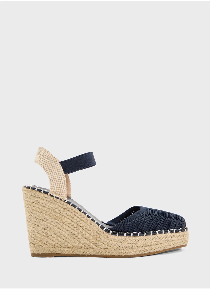ELLA High Heel Classic Espradille Wedge