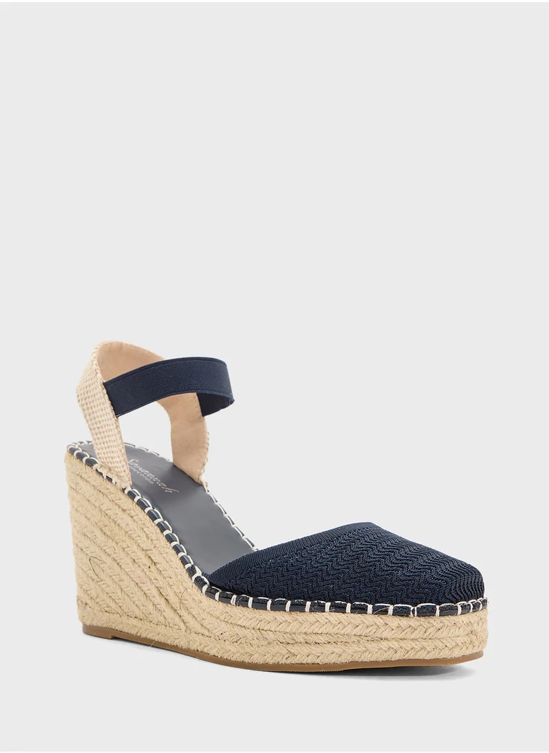 ELLA High Heel Classic Espradille Wedge