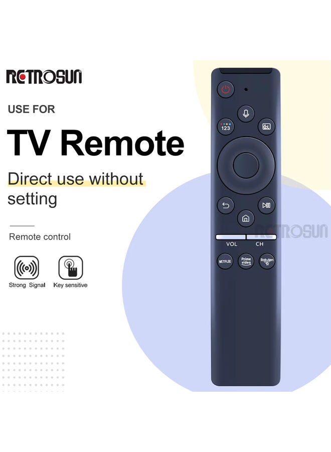 OMETTER جديد BN59-01312F جهاز التحكم عن بُعد الصوتي لتلفاز سامسونج الذكي LCD LED BN5901312F RMCSPR1BP1 BN59-01312D BN59-01312D QA55Q60RAW