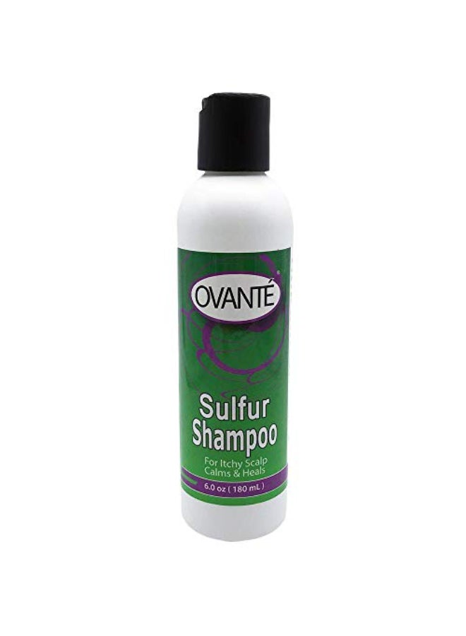 OVANTE White Sulfur Shampoo Scalp Treatment for Acne Folliculitis and Dandruff in Men Women 60 oz - Image 1