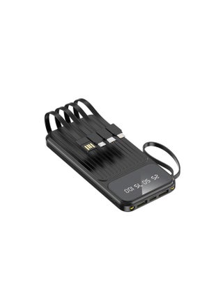 With Line Mobile Phone Charging Treasure 20000 MA Real Standard 30000 MA Super Large Capacity Mobile Power Shell Material Customization-Color:Black [with 4-wire Lighting Lanyard]]-Power Supply Capacity:30000 MA - pzsku/Z1FDEF849C8F6CBA1502CZ/45/1744782258/9d119890-b5f4-4dd4-b209-0db8a071474c