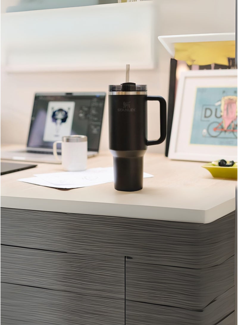 Stanley Stanley Quencher H2.0 FlowState Tumbler with Handle and Straw – 40 oz Stainless Steel Vacuum Insulated Cup, BPA-Free, 3-Position Lid, Cup Holder Friendly, for Water, Coffee, Smoothies & More –  (32x15x10cm) - Image 5