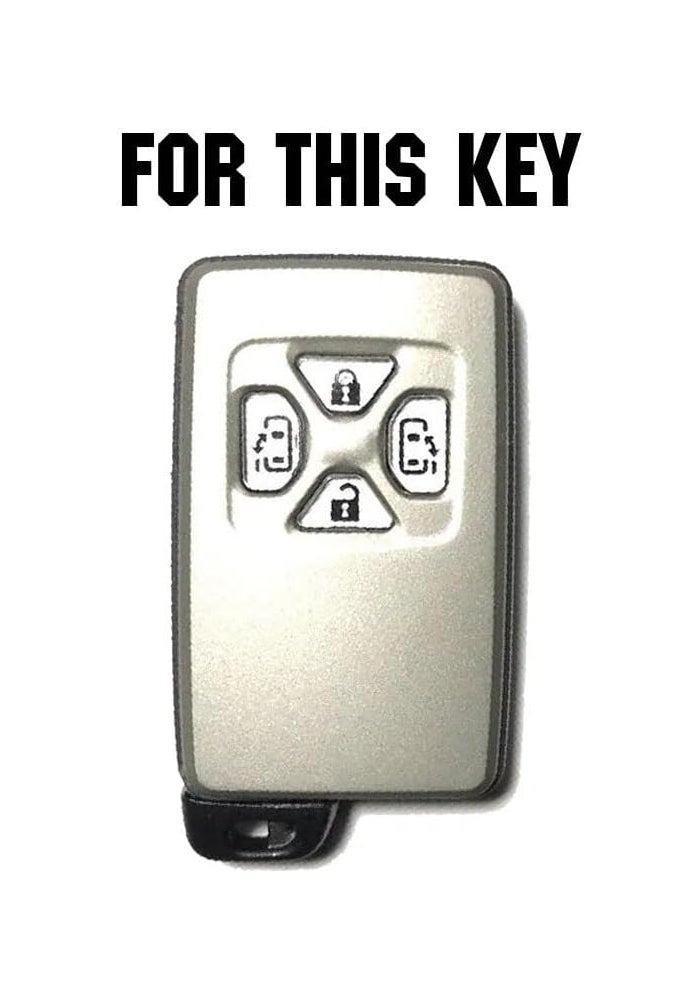 QASULER Silicone Car Key Case for Toyota - Image 2