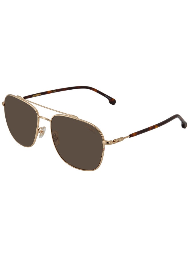 Carrera 234/S 01Q70 58 Men's Rectangular Sunglasses - Brown - Image 1