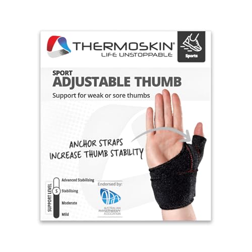 Thermoskin Sport Thumb Adjustable, Left, Small/Medium, 2.0 Ounce - Image 1