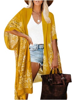 Generic Lane Kimonos for Women Swimsuit Coverups Beach Cover Up Swimwear Cardigan Summer  - Image 1
