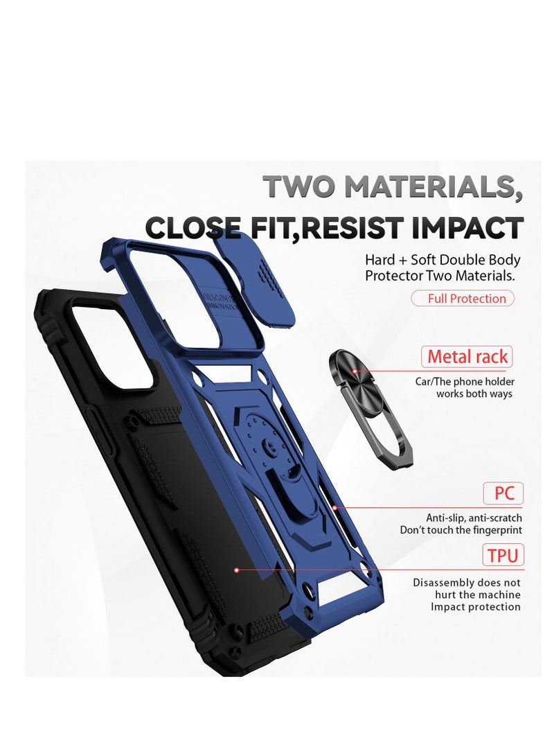 GULFLINK Back Cover Phone Protect Case For iPhone 14 promax Blue - Image 2