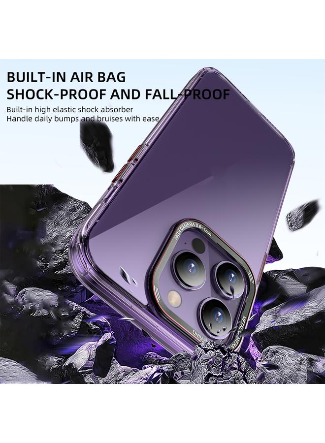 IPAKY Case For iPhone 14 Plus MG Series Transparent PC Phone Case - Image 3