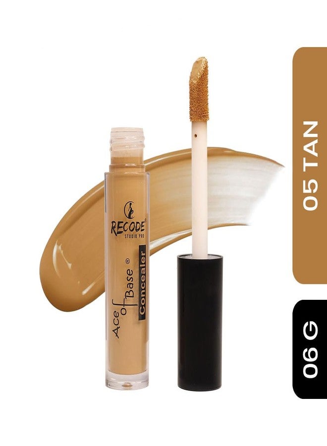 Recode Ace of Base Concealer 6g | Shade 05 - Tan | Natural Matte Finish | High Coverage | Waterproof | Lightweight - Image 2