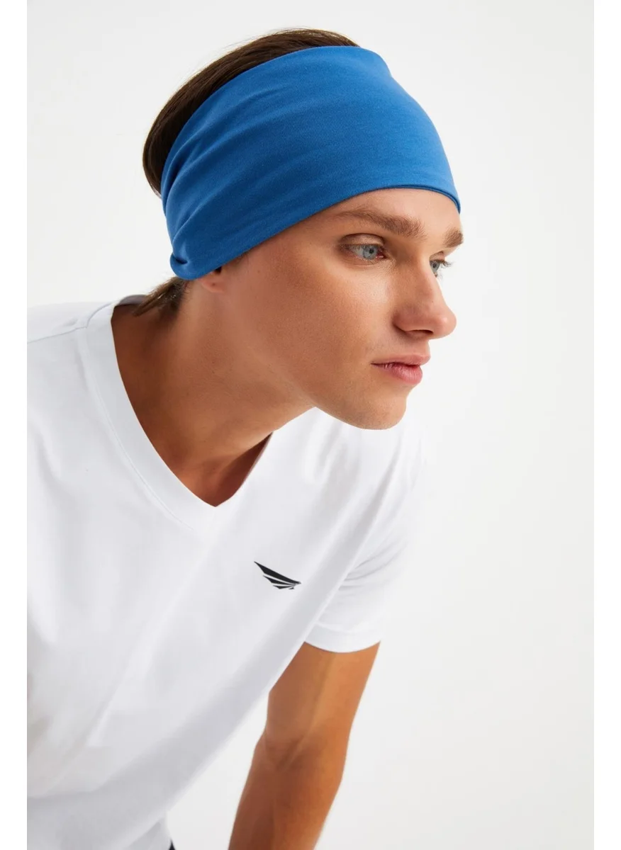 Butikgiz Parlament Men's Cotton Combed Comb, Non-Slip, Ultra Light, Sport Wide Headband Bandana Buff