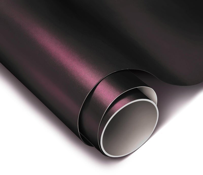 VViViD ColorFusion PPF by VViViD Matte Stealth Cosmic Purple Dry Apply PPF Vinyl Car Wrap Roll 1ft x 5ft - Image 3